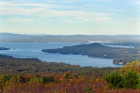 Alton, NH - View from Pine Mt. - Black Point - Fall